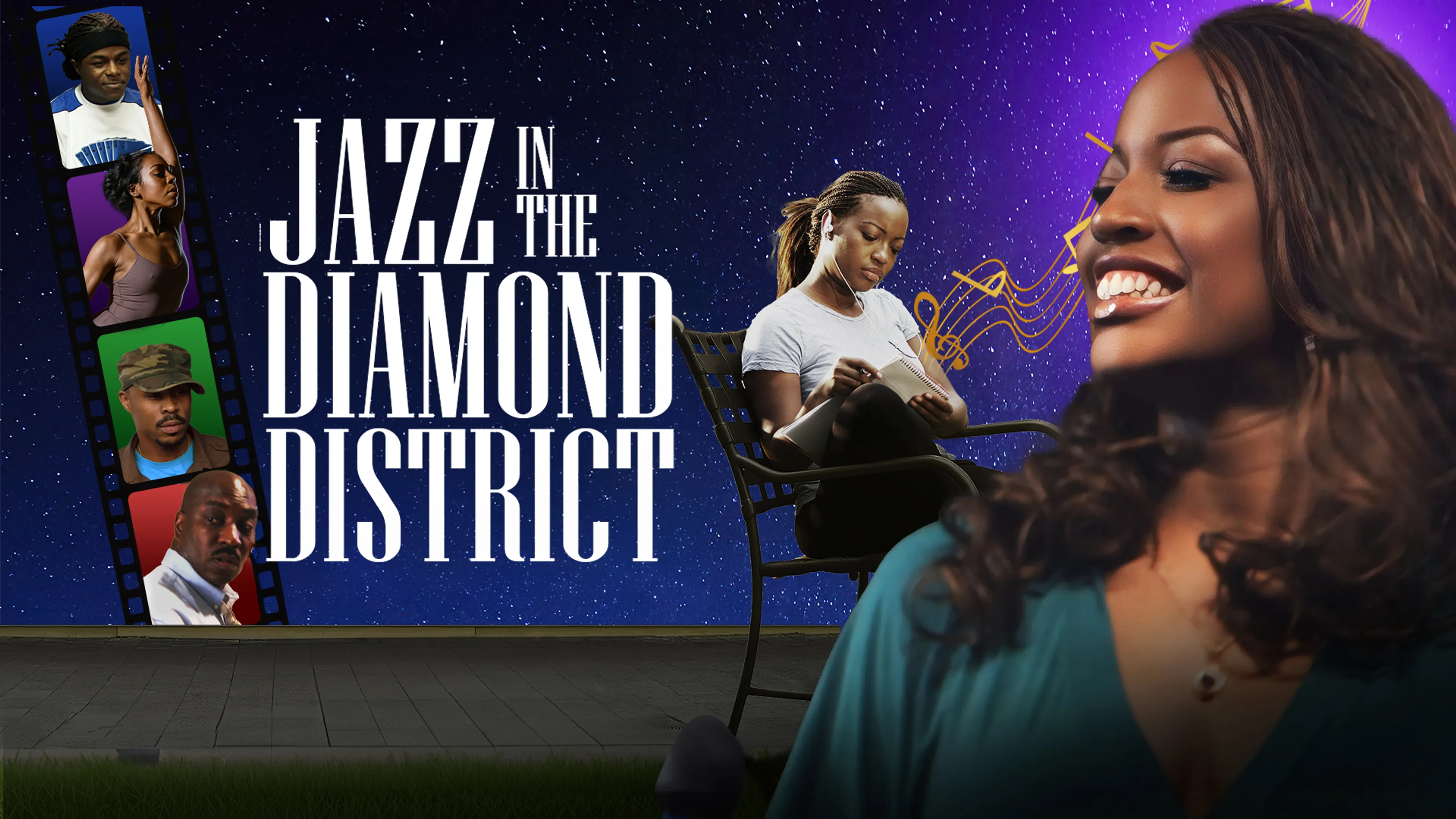 Jazz in the Diamond District poster